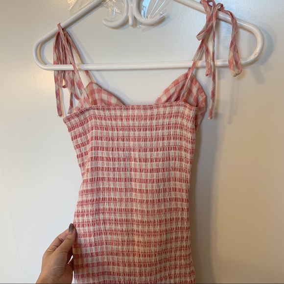 M Boutique Pink Gingham Dress - Picture 2 of 6